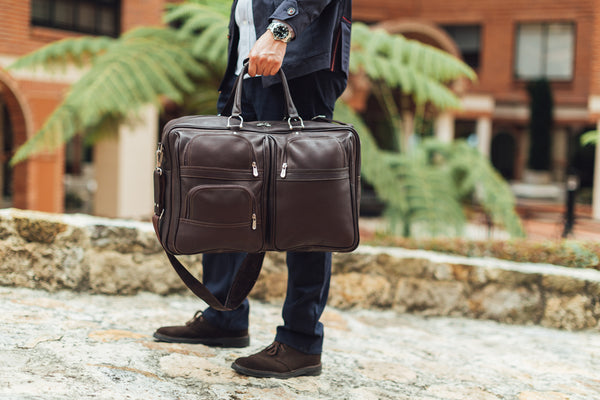 piel leather COMPLETE CARRY-ALL BAG