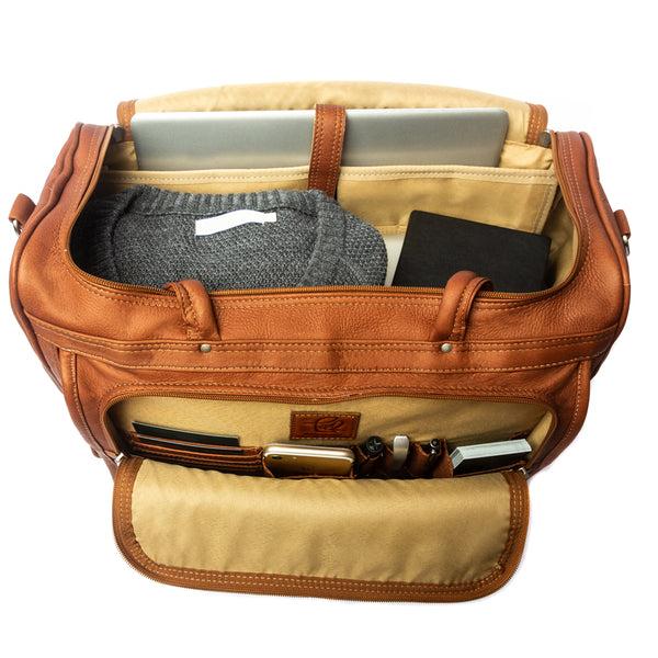 Piel Leather COMPUTER CARRY-ALL BAG
