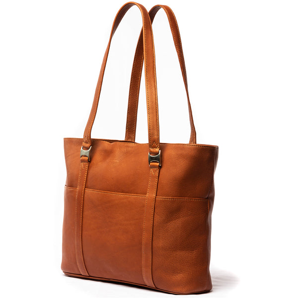 Piel Leather COMPUTER TOTE BAG