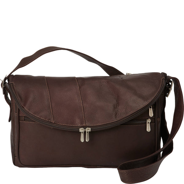 piel leather CROSS BODY TOTE