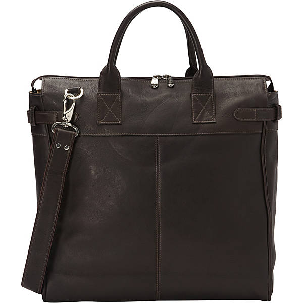 Piel Leather CROSS BODY TRAVELER TOTE