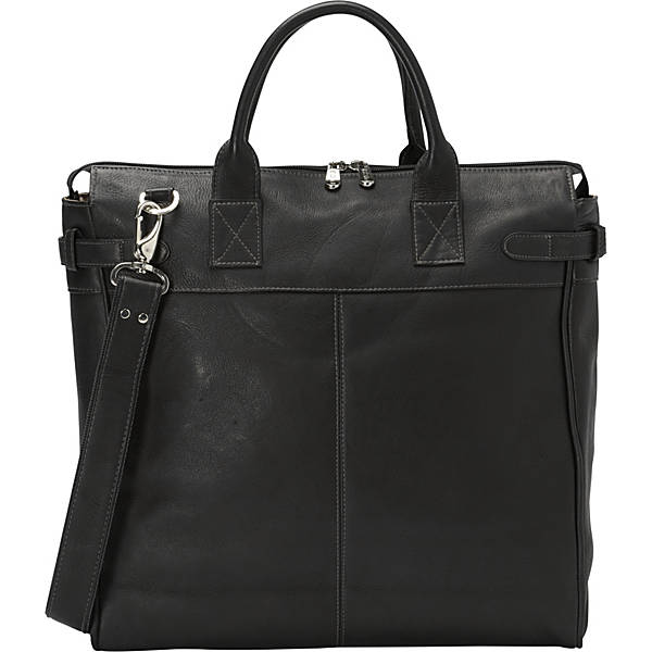 piel leather CROSS BODY TRAVELER TOTE