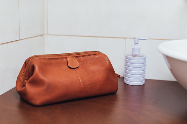 piel leather DELUXE TOP FRAME TRAVELING KIT