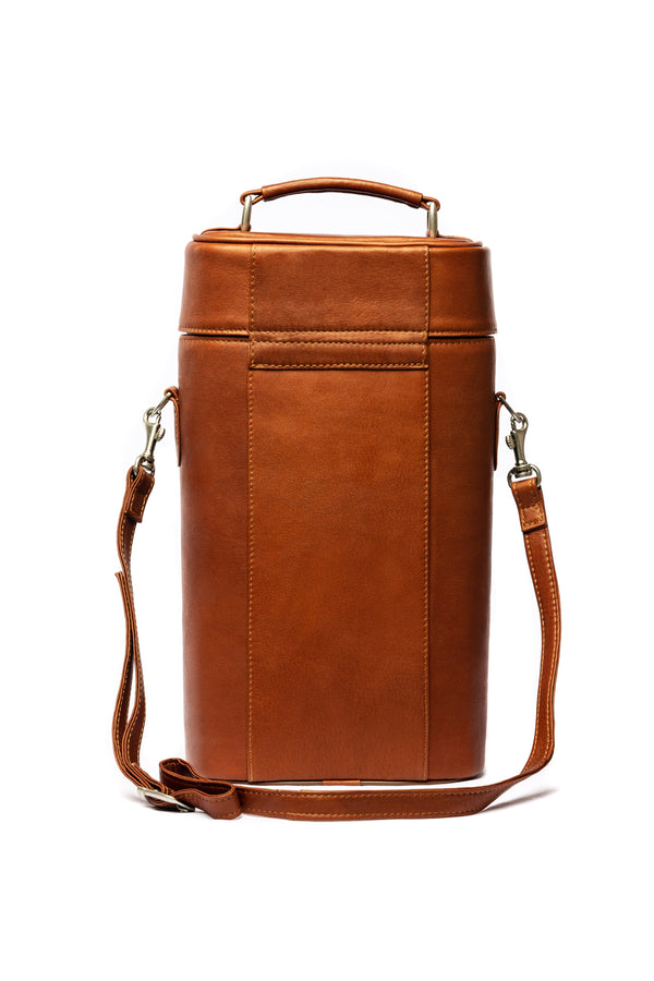 Piel Leather DOUBLE DELUXE WINE CARRIER