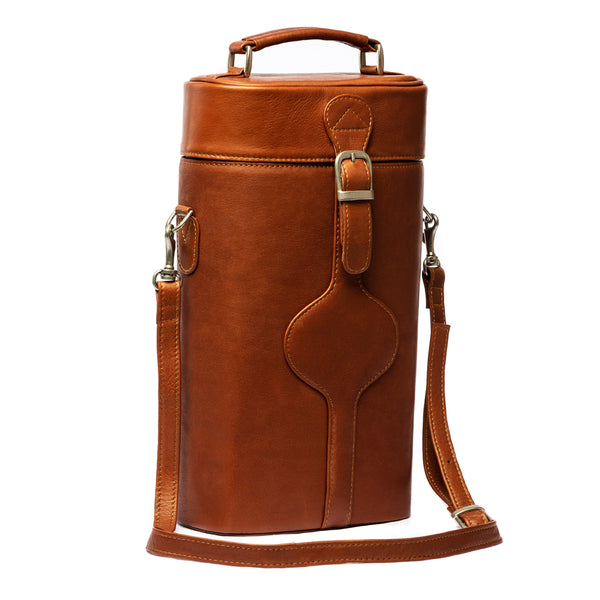 Piel Leather DOUBLE DELUXE WINE CARRIER
