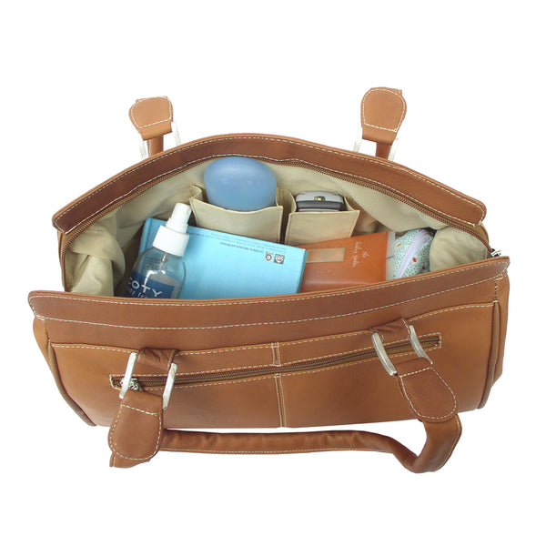 Piel Leather DOUBLE HANDLE HANDBAG