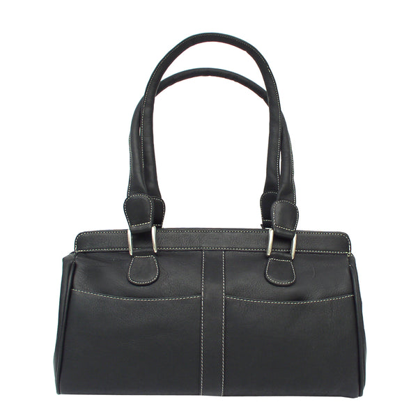 Piel Leather DOUBLE HANDLE HANDBAG
