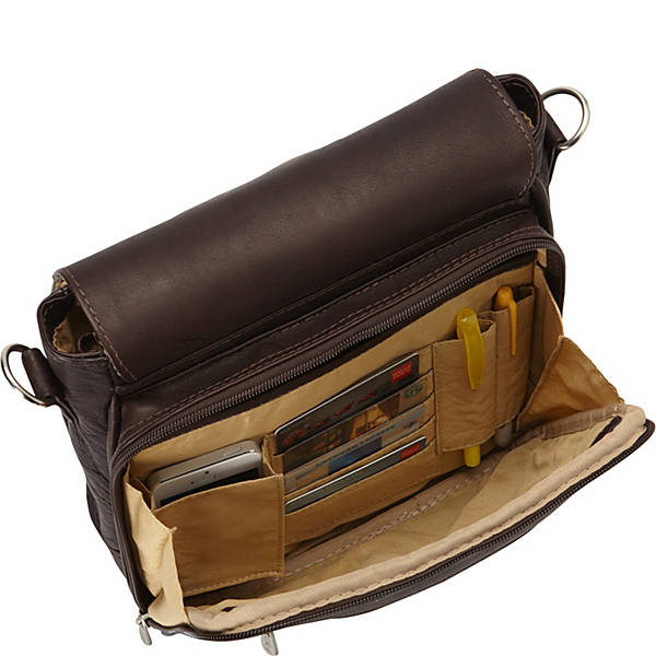 Piel Leather DOUBLE LOOP TABLET CARRY-ALL