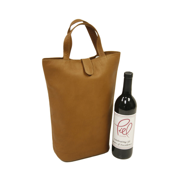 Piel Leather DOULBE WINE TOTE