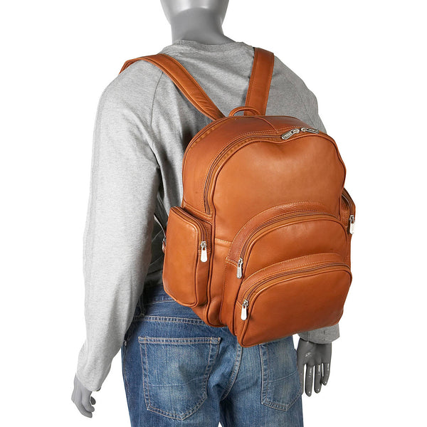 Piel Leather EXPANDABLE BACKPACK