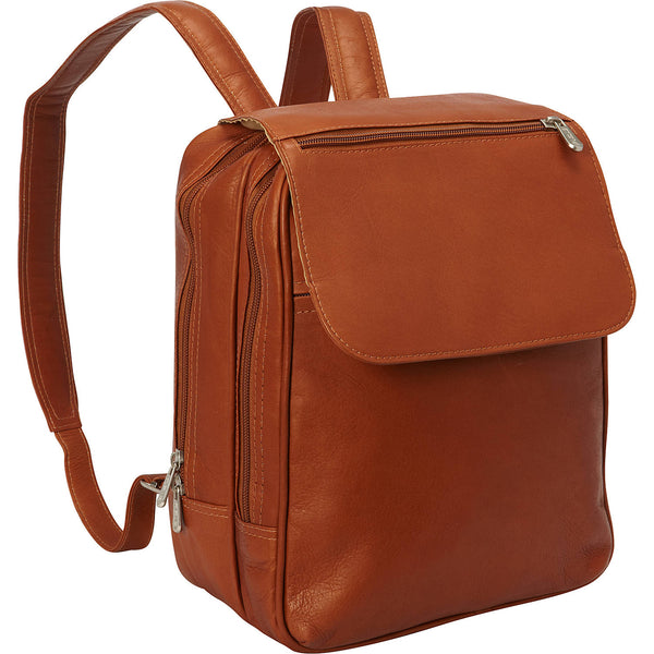piel leather FLAP-OVER TABLET BACKPACK