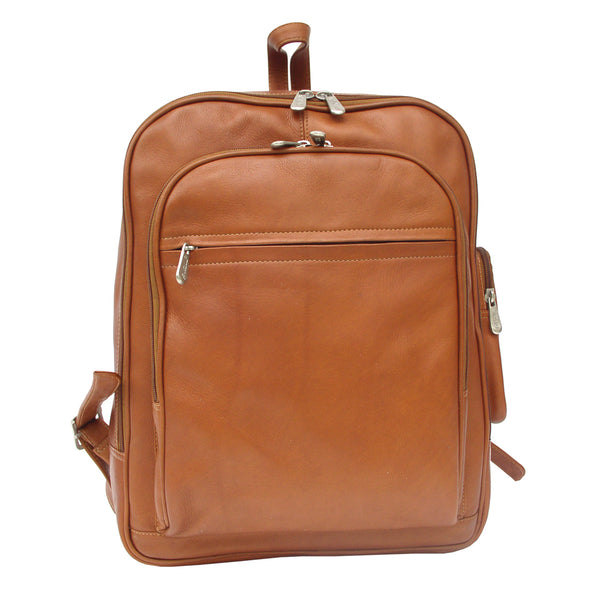 Piel Leather FRONT POCKET COMPUTER BACKPACK