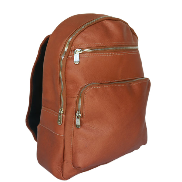 piel leather FRONT POCKET LAPTOP BACKPACK