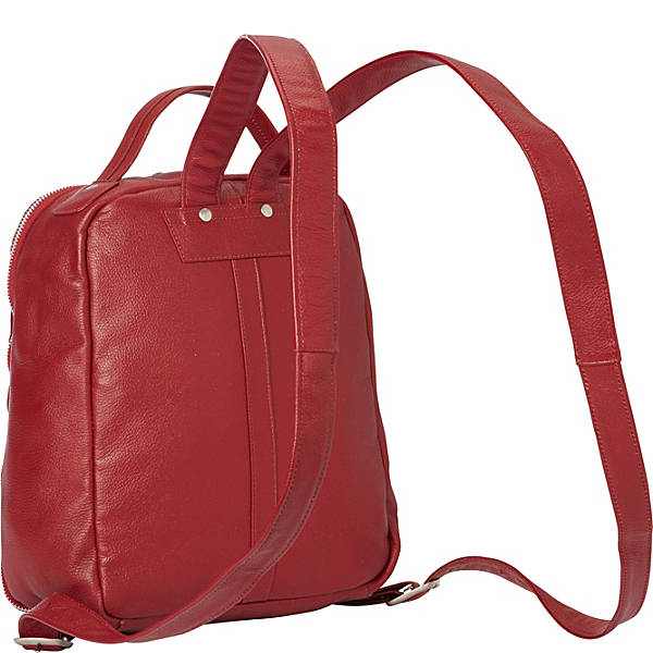 Piel Leather FRONT POCKET LEATHER BACKPACK
