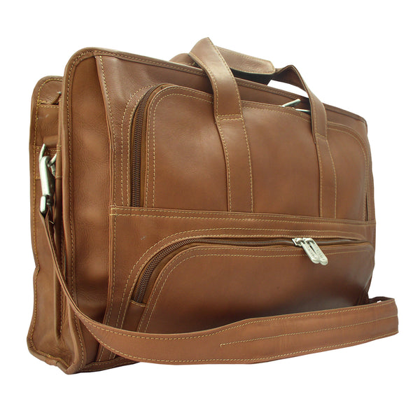 piel leather HALF-MOON PORTFOLIO