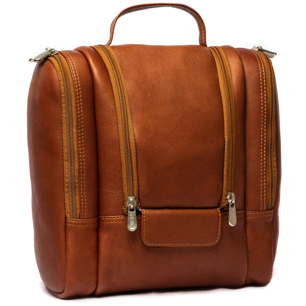 Piel Leather HANGING TRAVEL TOILETRY KIT