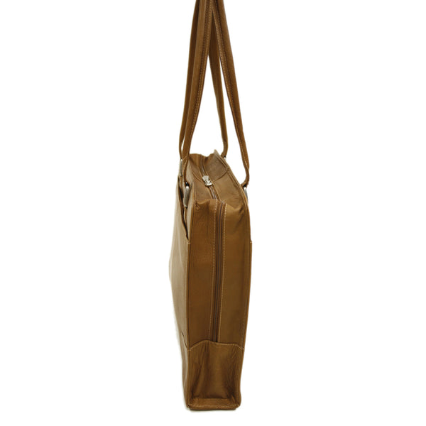 Piel Leather HARDSIDE SHOULDER TOTE