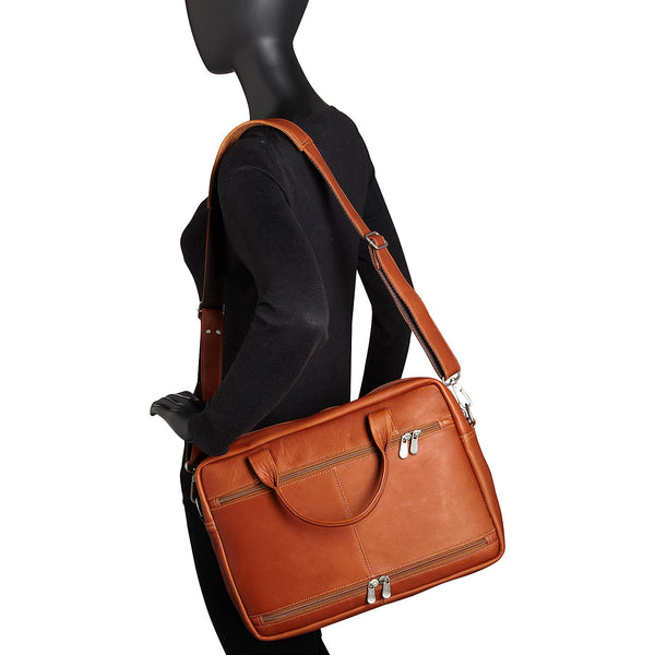 piel leather IMPRESSO SLIM LAPTOP PORTFOLIO