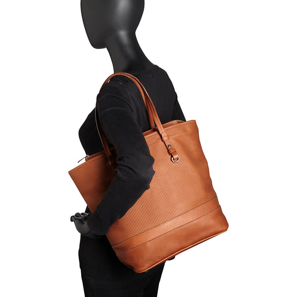 piel leather IMPRESSO SMALL CLASSIC TOTE