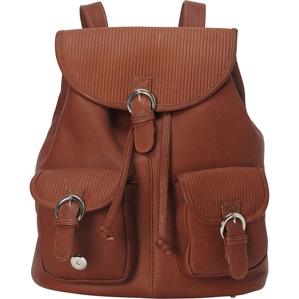 Piel Leather IMPRESSO SMALL TWO-POCKET BACKPACK