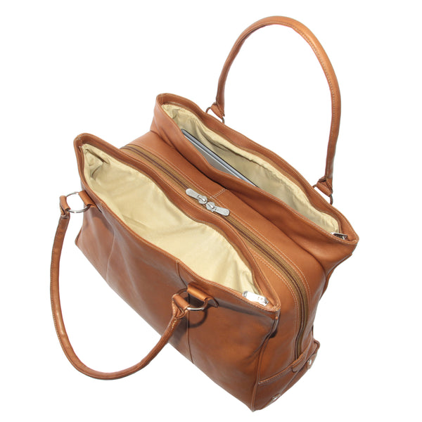 Piel Leather LAPTOP TRAVEL TOTE