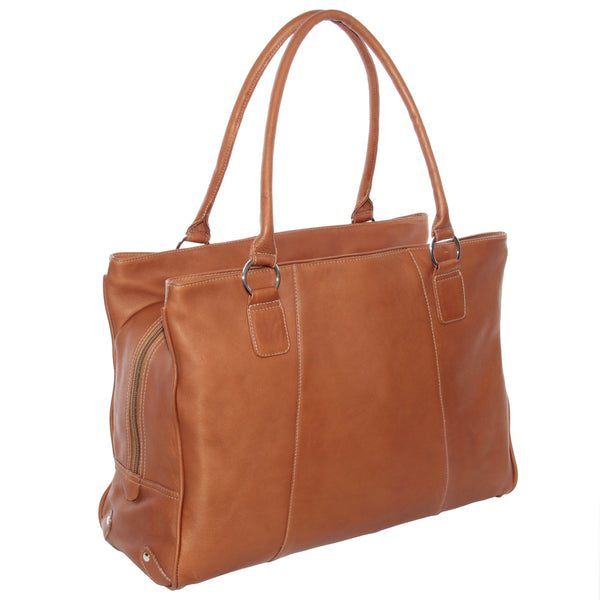 piel leather LAPTOP TRAVEL TOTE