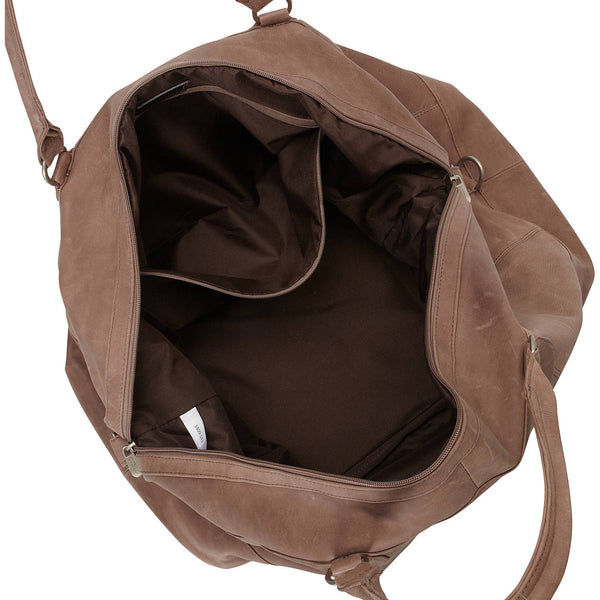 Piel Leather LARGE CLASSIC SATCHEL CARRY-ON