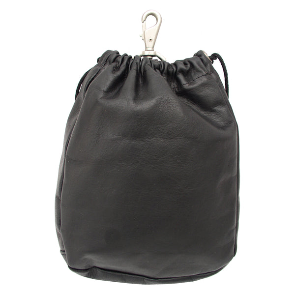 Piel Leather LARGE DRAWSTRING POUCH