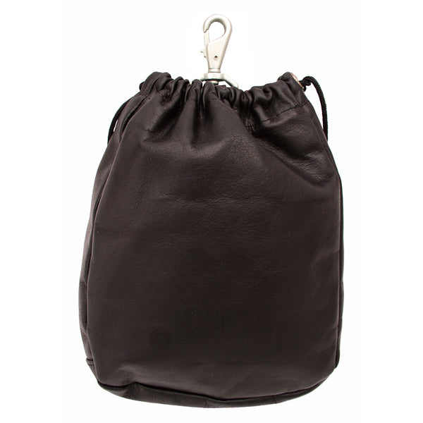 Piel Leather LARGE DRAWSTRING POUCH