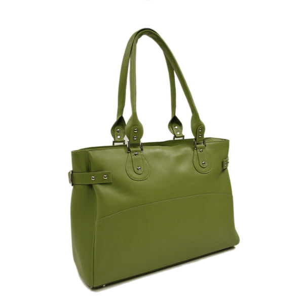 Piel Leather LARGE LADIES SIDE STRAP TOTE