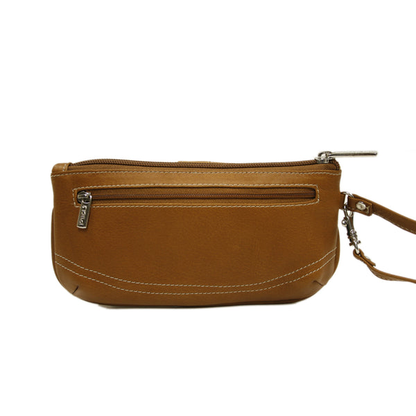 Piel Leather LARGE LADIES WRISTLET