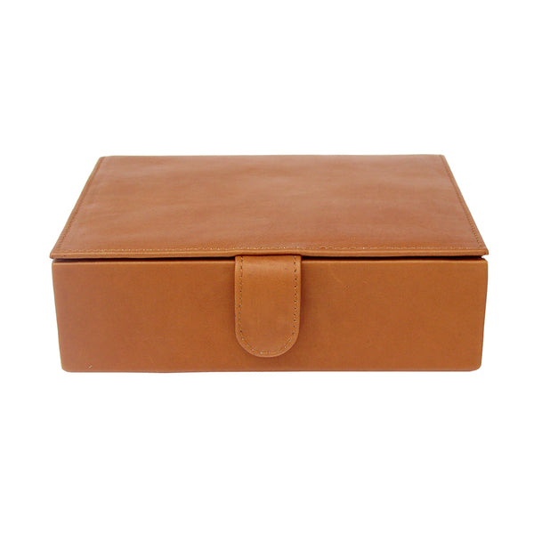 piel leather LARGE LEATHER GIFT BOX