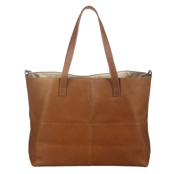 Piel Leather LARGE OPEN MULTI-PURPOSE TOTE