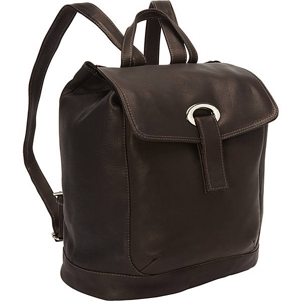 Piel Leather LARGE OVAL LOOP BACKPACK