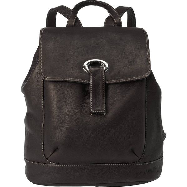 piel leather LARGE OVAL LOOP BACKPACK