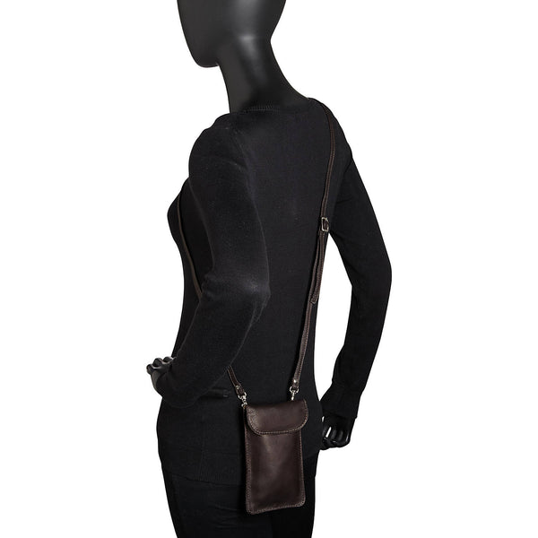 piel leather LARGE SMARTPHONE HANGING CASE