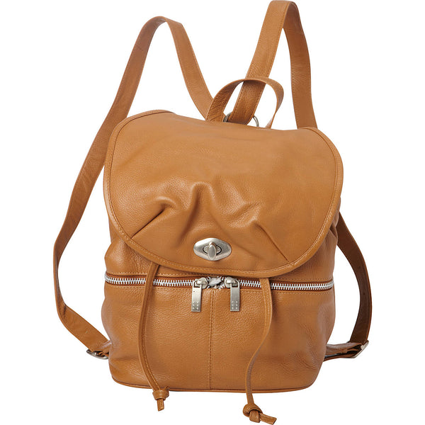 Piel Leather LEATHER DRAWSTRING BACKPACK