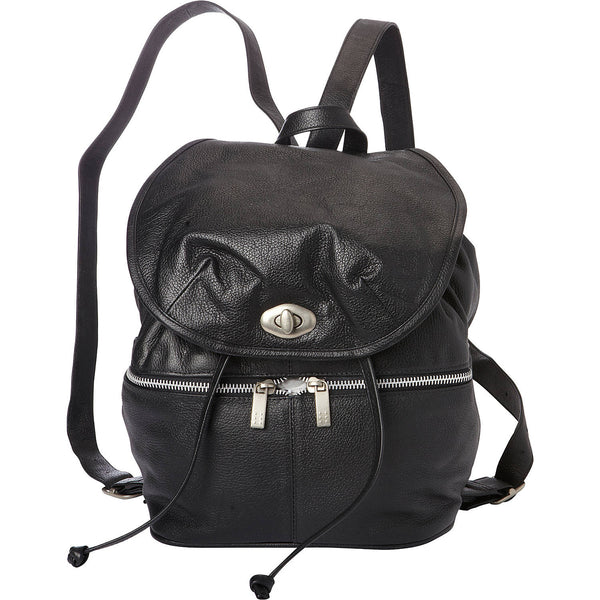 Piel Leather LEATHER DRAWSTRING BACKPACK