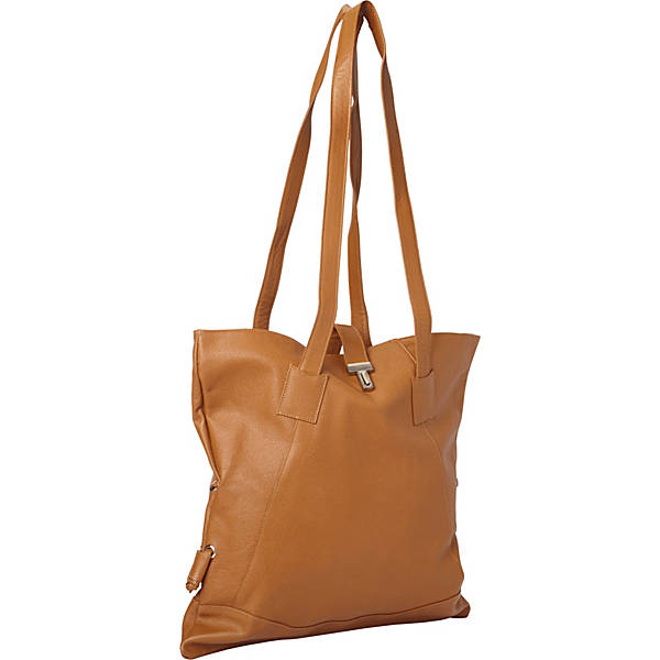 Piel Leather LEATHER TOTE W/SIDE STRAPS
