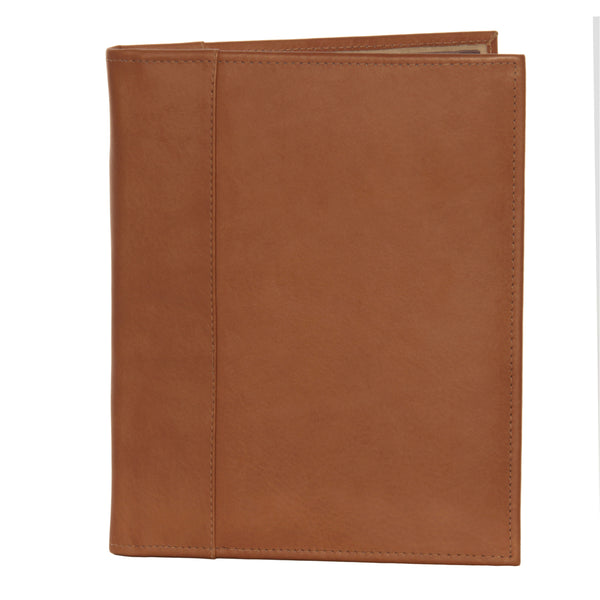 Piel Leather LETTER-SIZE PADFOLIO W/ ORGANIZER
