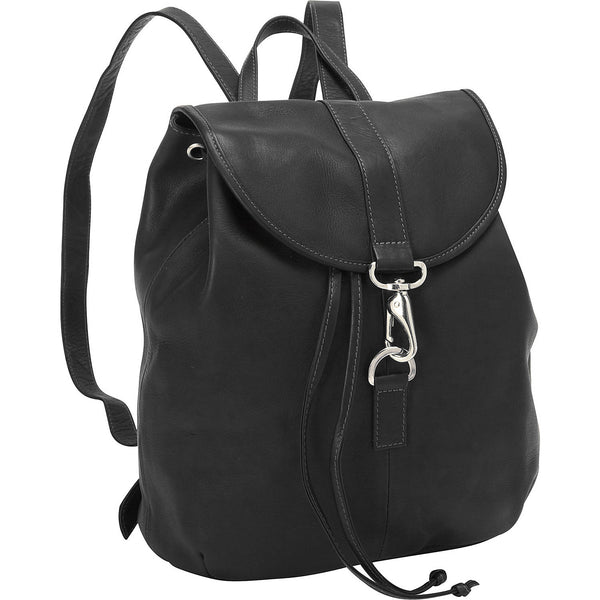 Piel Leather MEDIUM DRAWSTRING BACKPACK