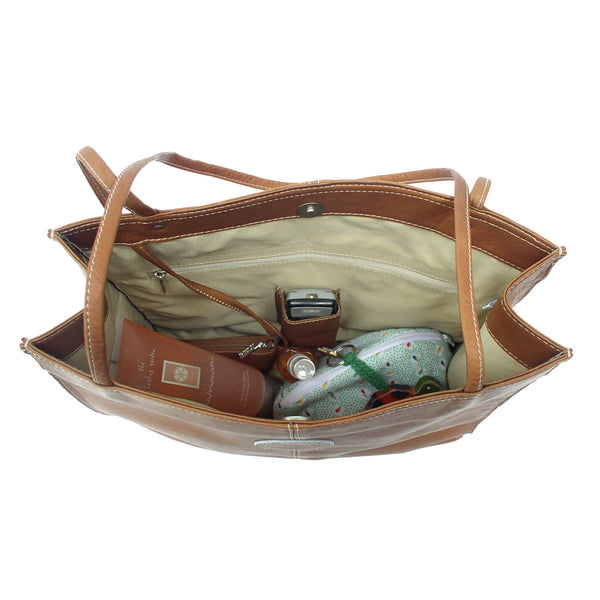 Piel Leather MEDIUM MARKET BAG