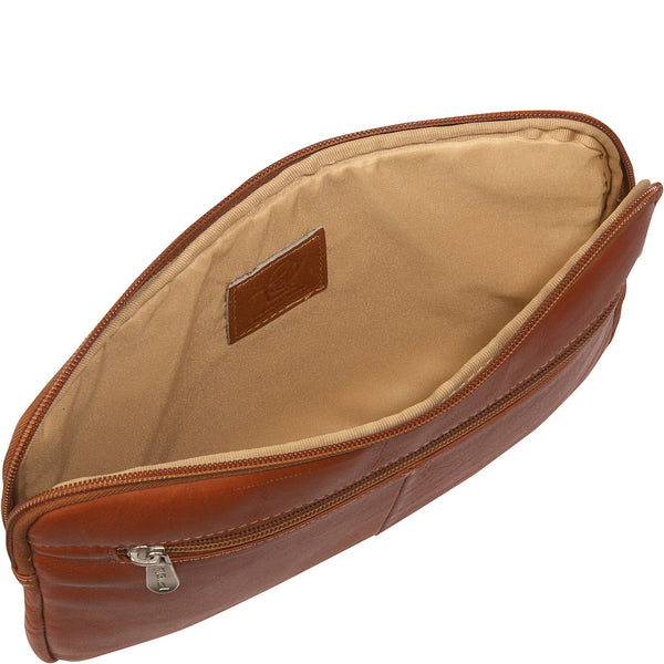 Piel Leather MINI ZIP LAPTOP & TABLET SLEEVE