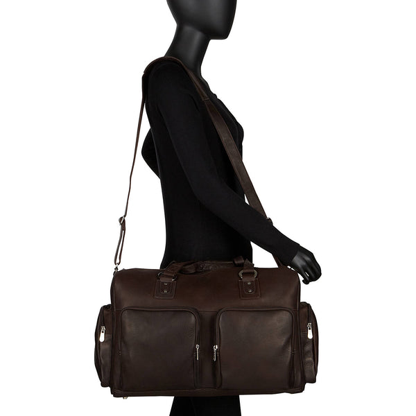 Piel Leather MULTI-POCKET CARRY-ON