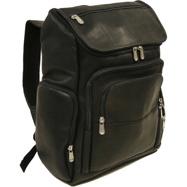 Piel Leather MULTI-POCKET LAPTOP BACKPACK