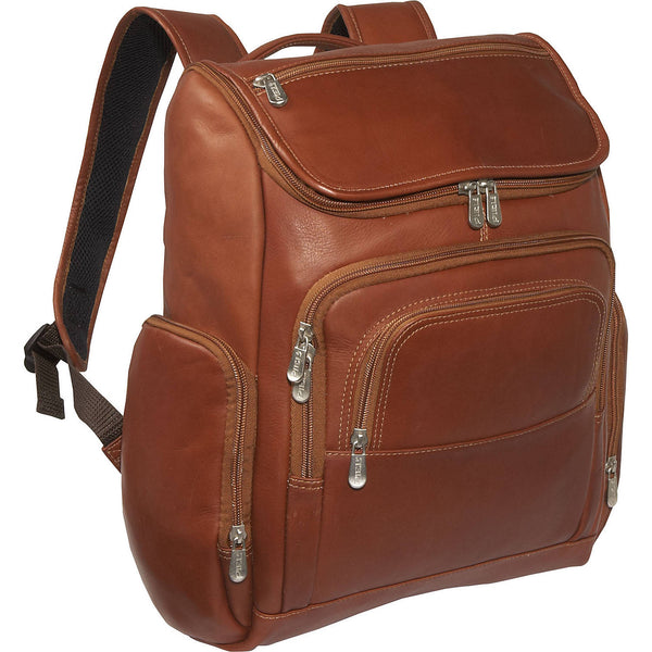 piel leather MULTI-POCKET LAPTOP BACKPACK