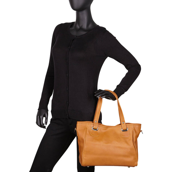 Piel Leather OPEN TOTE/CROSS BODY BAG