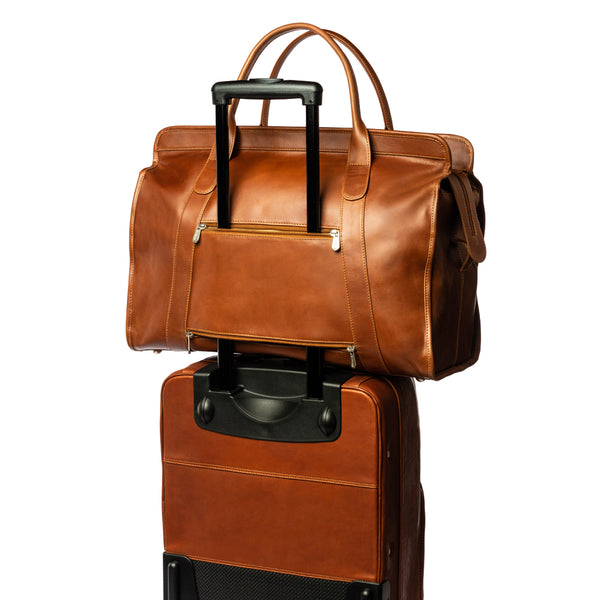 Piel Leather POSITANO DELUXE TRAVEL DUFFEL
