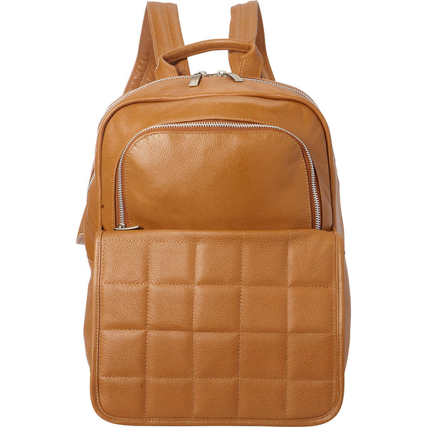 Piel Leather QUILTED LEATHER BACKPACK