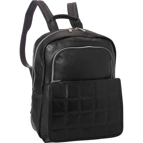 Piel Leather QUILTED LEATHER BACKPACK